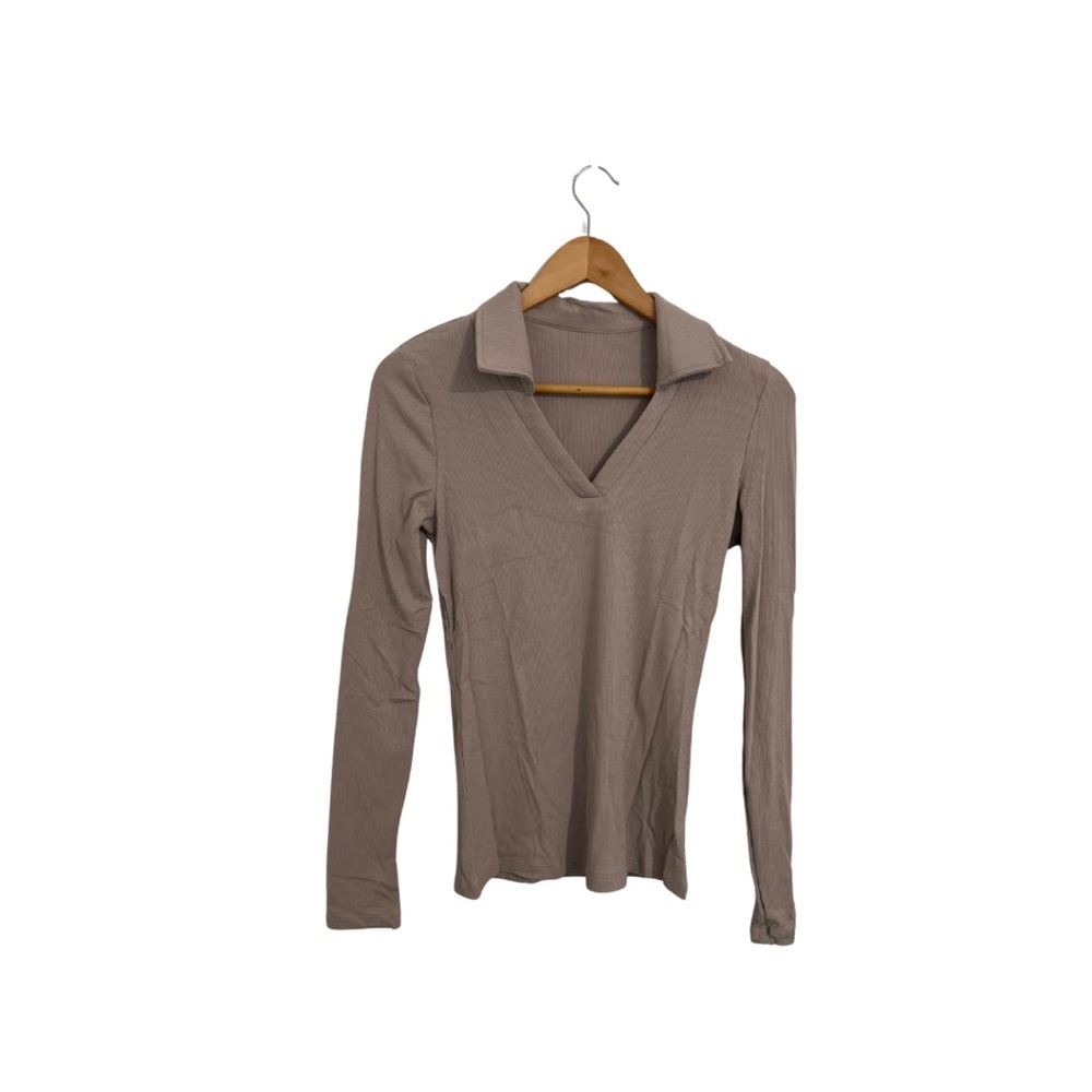 Elegant Tan Women's Top